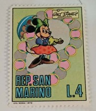 SAN MARINO REPUBLIC STAMP-WALT