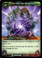 Zor'chal the Shadowseer - Throne of the Tides - World of Warcraft TCG