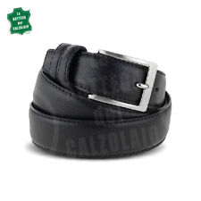 Cintura uomo pelle nero