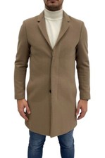 Cappotto uomo Antony Morato, taglia 44 cammello regular fit in misto lana, -60%.