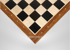 Scacchiera in legno ebano