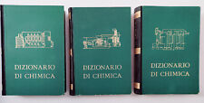 GIUA DIZIONARIO DI CHIMICA - UTET 3 VOLUMI