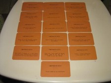 Monopoli anni 70/80 quadrato in Lire solo Imprevisti e probabilita'