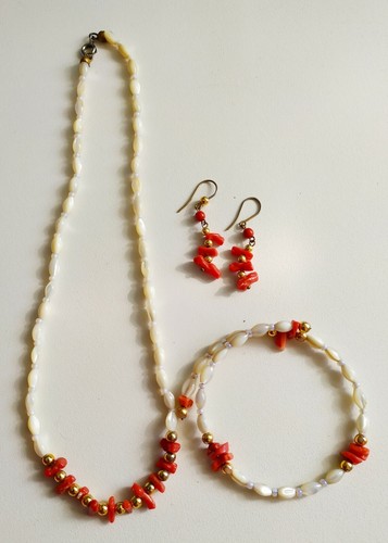 Parure pezzi girocollo - 3, pezzi,