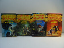 LOTTO SAGA DI SHANNARA 4 VOL TERRY BROOKS PRIMO RE REGINA ELFI DRUIDO TAL-FR-T37