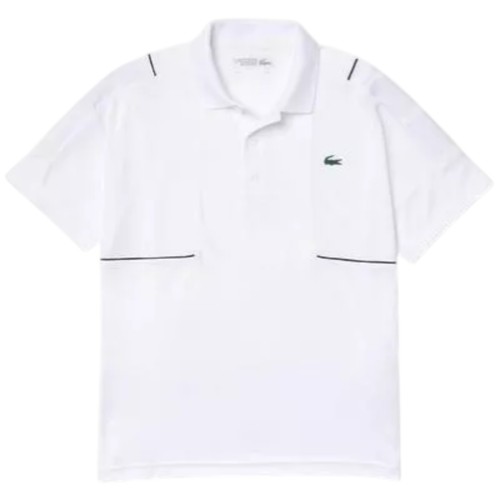 Polo lacoste bianca uomo poli - polo,