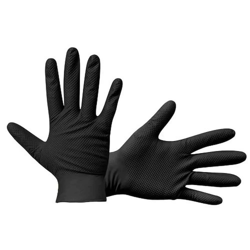 Guanti monouso nitrile nero - in,