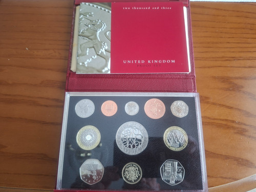 2003 proof coin collection - proof,