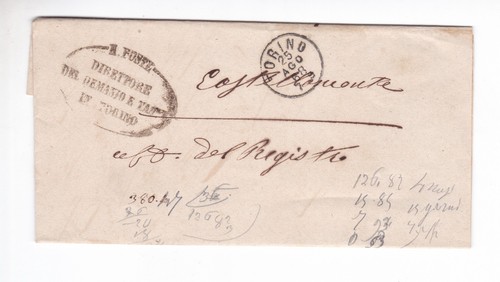 1868 agosto storia postale - postale,