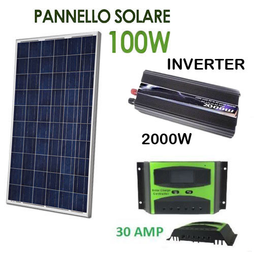 Kit fotovoltaico kw - kit,
