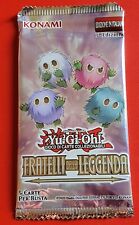 YU-GI-OH❗bustina SIGILLATA 5 card FRATELLI DELLA LEGENDA carte figurine ITALY 1°