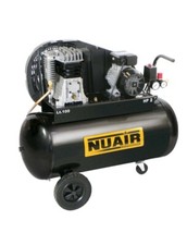 Compressore bicilindrico, cinghiato monofase NUAIR 100lt