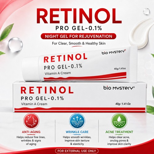 Gel retinolo vitamina a - gel, 0.1