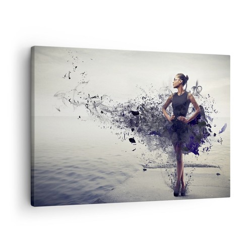 Quadro tela 70x50cm africa - su,