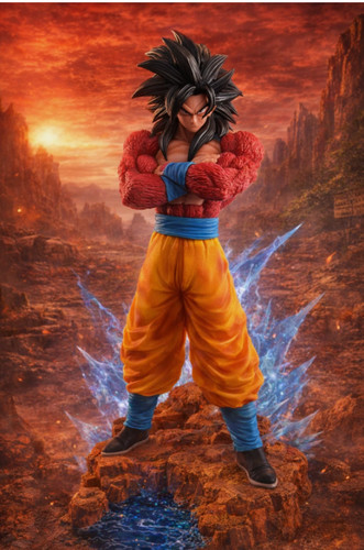 Dragon ball ssj4 goku action - z,