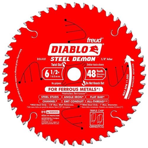 Freud diablo x 48 denti - diablo, 6-1/2"
