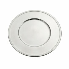 Sottopiatto argentato argento