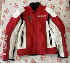 Giubotto - Giacca in pelle Ducati Dainese ORIGINALE Mod. c1 taglia 48