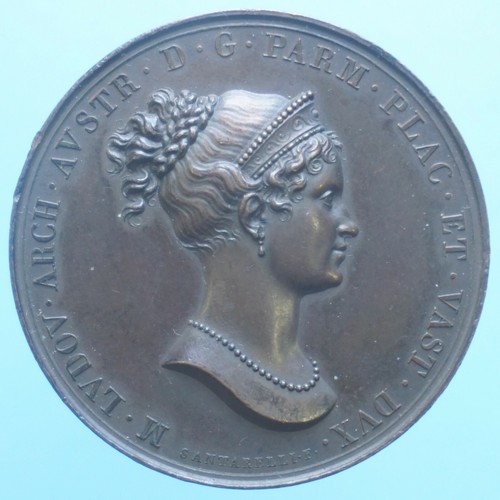 Parma maria luigia medaglia - maria,