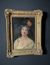 Dipinto Ritratto Giovane Donna