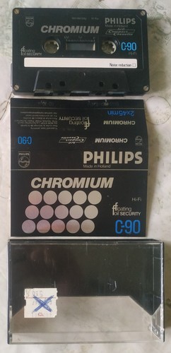 Cassetta philips chromium 90 - cassetta,