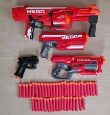 Pacchetto pistole Nerf Mega 4x