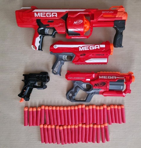Pacchetto pistole nerf mega - pacchetto, 4x