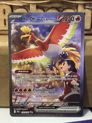 Pokemon carta ex di - ho-oh,