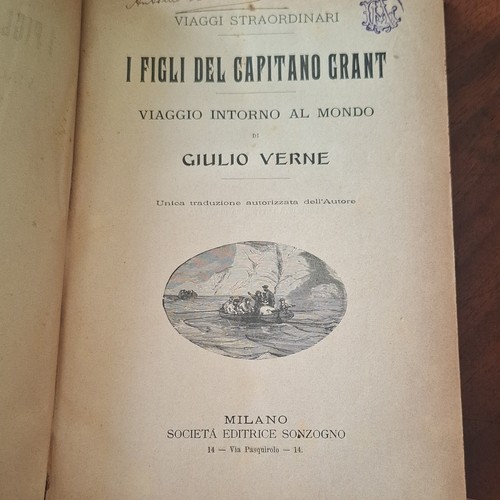 Sonzogno giulio verne - giulio, figli