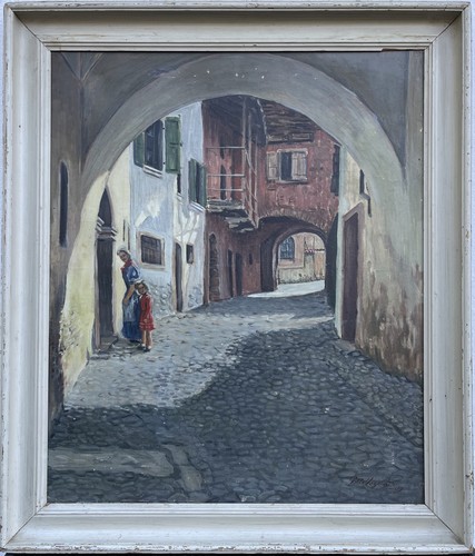 Realismo vecchio häusergasse - realismo,