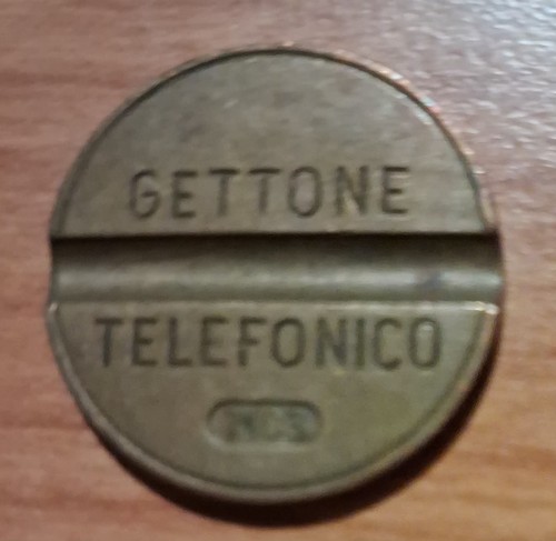 Gettone telefonico - gettone,