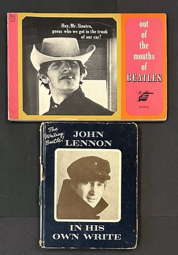 Due libri dei beatles - dei, fuori