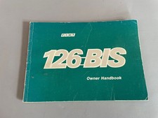 Fiat 126 BIS - Owners Handbook