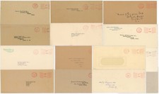GB 1939-63 PAID PRINTED RATES