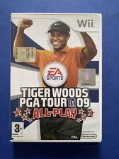 TIGER WOODS PGA TOUR 09 WII NINTENDO WII GIOCO VIDEOGIOCO COMPLETO