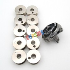 Gancio e bobina rotante PER SINGER 131W 47W70 CONSEW 223 227 388 389 SEIKO CW-8BV