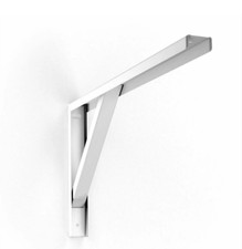 SUPPORTO BASE REGGI MENSOLA RINFORZATA STAFFA REGGIMENSOLA CM 30/40/50 BIANCA 