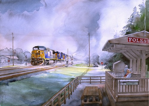 Locomotiva csx 352 imbuto - locomotiva,