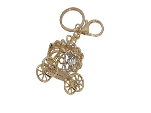 Portachiavi metallo carrozza - portachiavi,