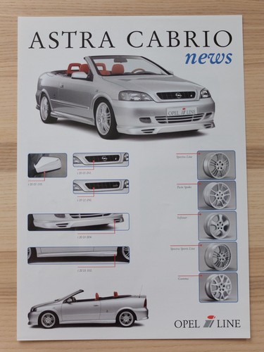 Opel astra cabrio - news,