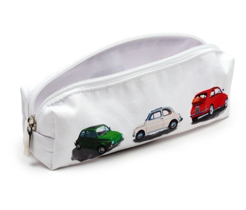 Astuccio portamatite tela zip - tela,