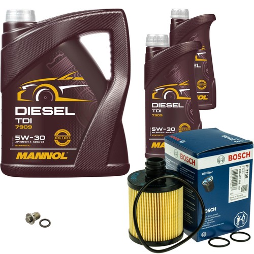 Kit ispezione bosch mannol - kit,