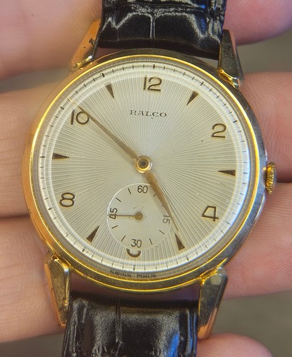 Reloj mecánico manual ralco - reloj,