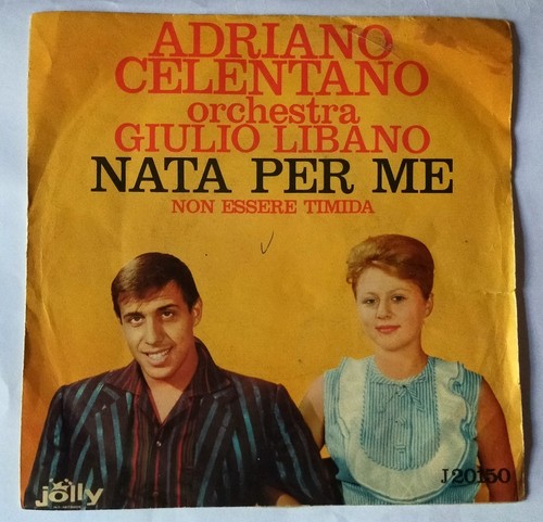 Disco vinile giri adriano - disco, 45