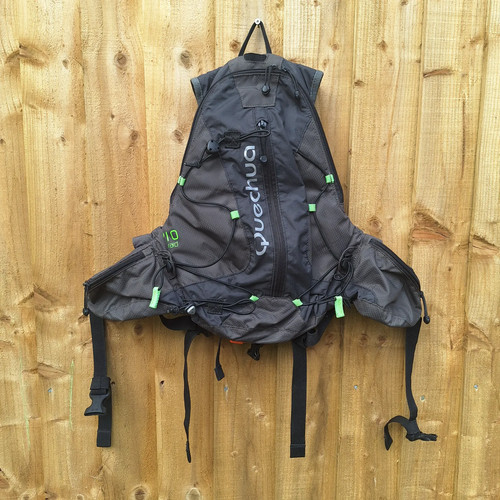Zaino quechua raid nero grigio - nero,