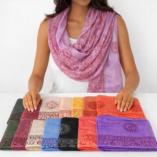Sciarpa benares mantra foulard - mantra,