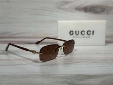 Gucci GG 1221S Rimless Havana