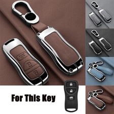 Zinc Alloy Leather Car Key
