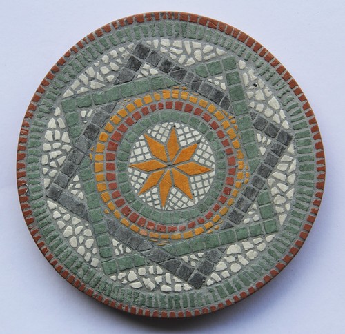Mosaico circolare pavimento - circolare, da