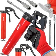 Ingrassatore Pistola Pompa Manuale  Per Grasso Tubo Rigido e Flessibile 500ml